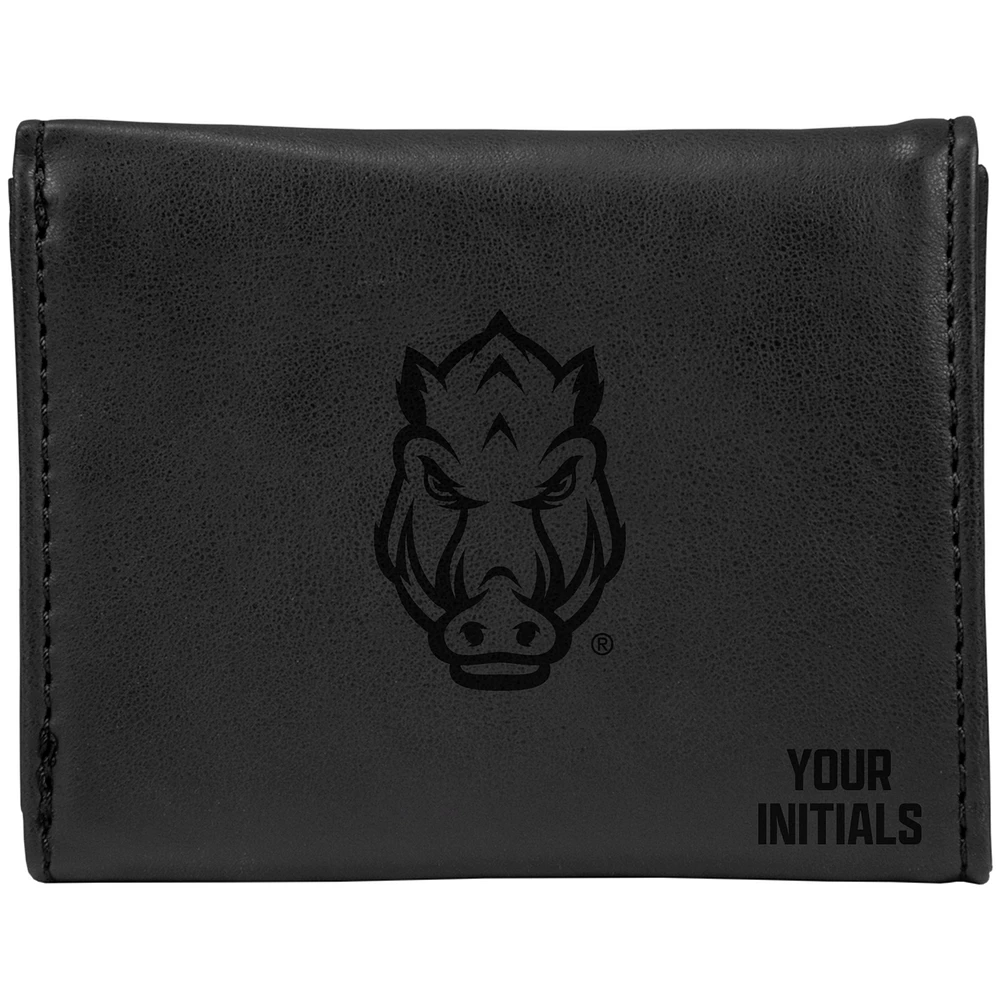 Arkansas Razorbacks Personalized Trifold Wallet