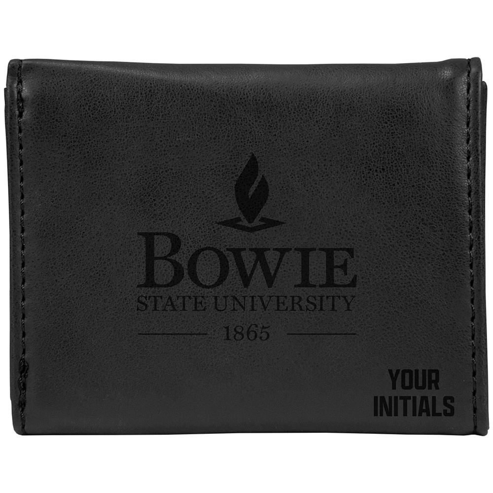 Bowie State Bulldogs Personalized Trifold Wallet