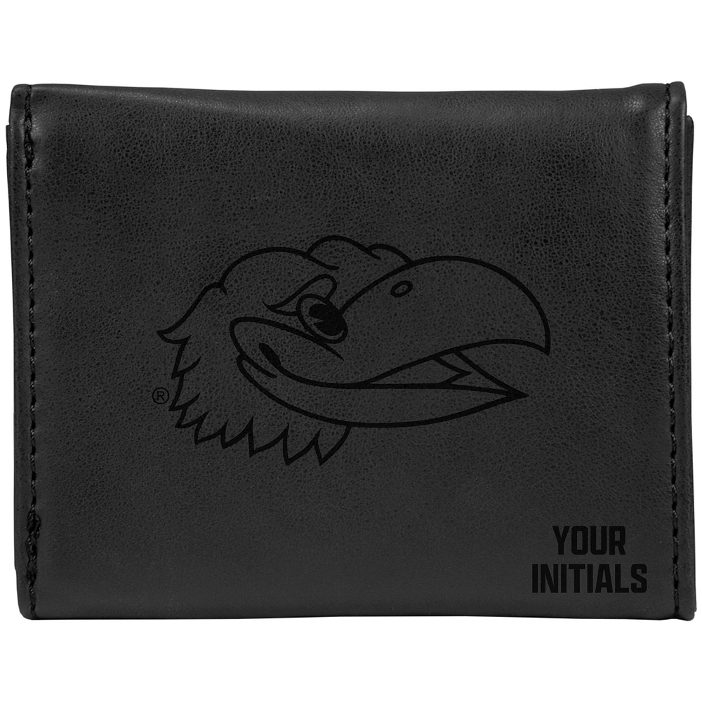 Kansas Jayhawks Personalized Trifold Wallet