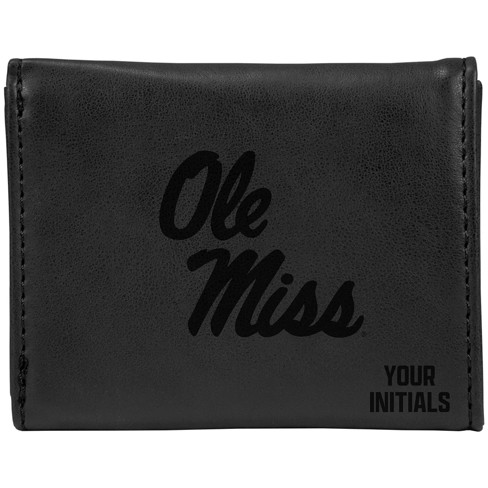 Ole Miss Rebels Personalized Trifold Wallet