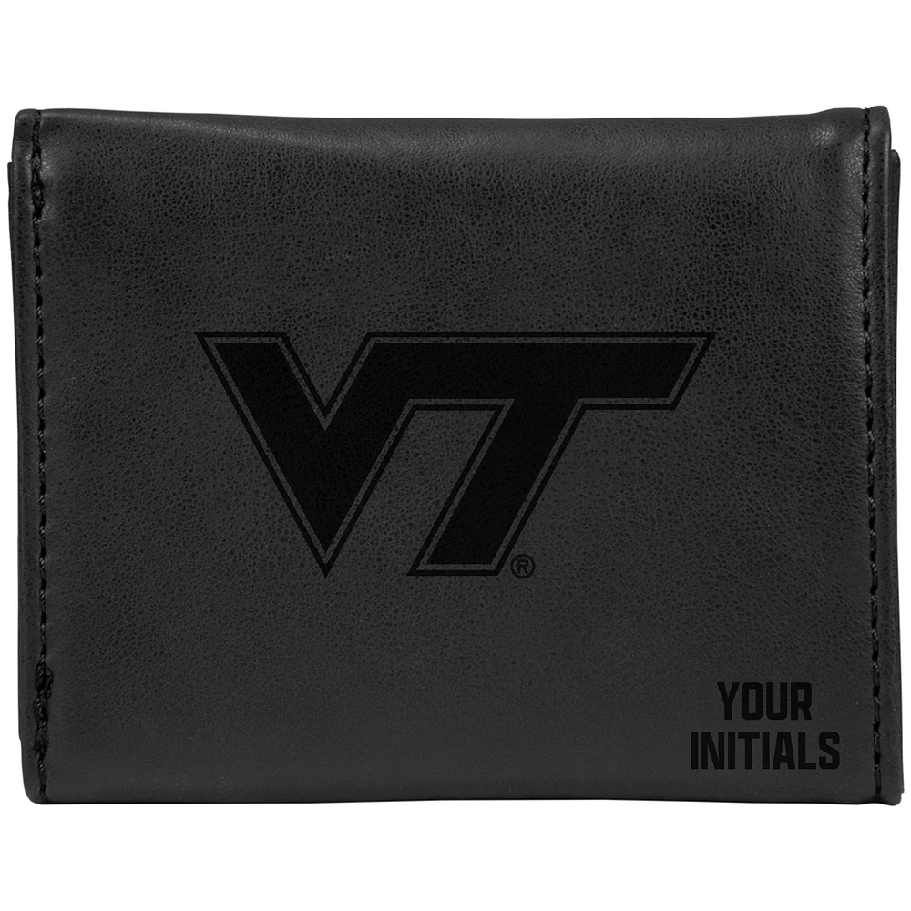 Virginia Tech Hokies Personalized Trifold Wallet