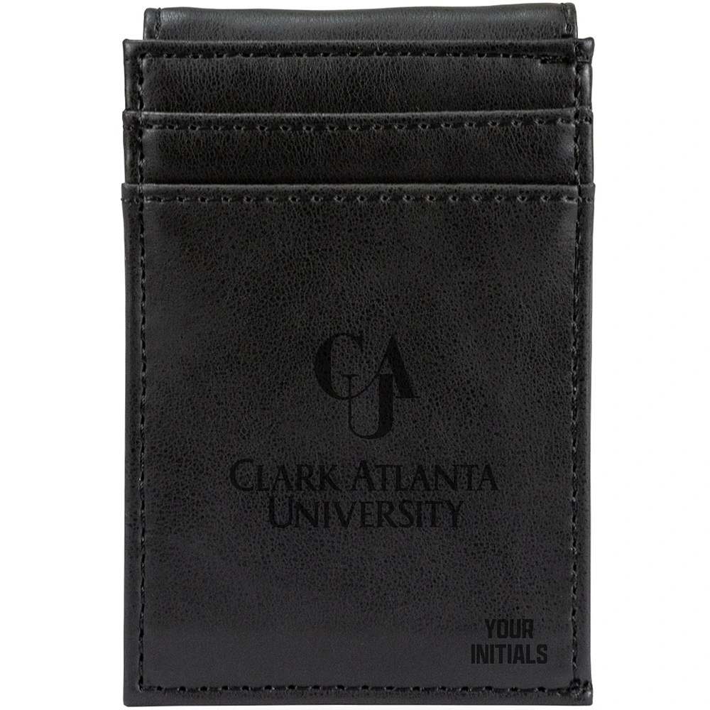 Clark Atlanta Panthers Personalized Front Pocket Wallet