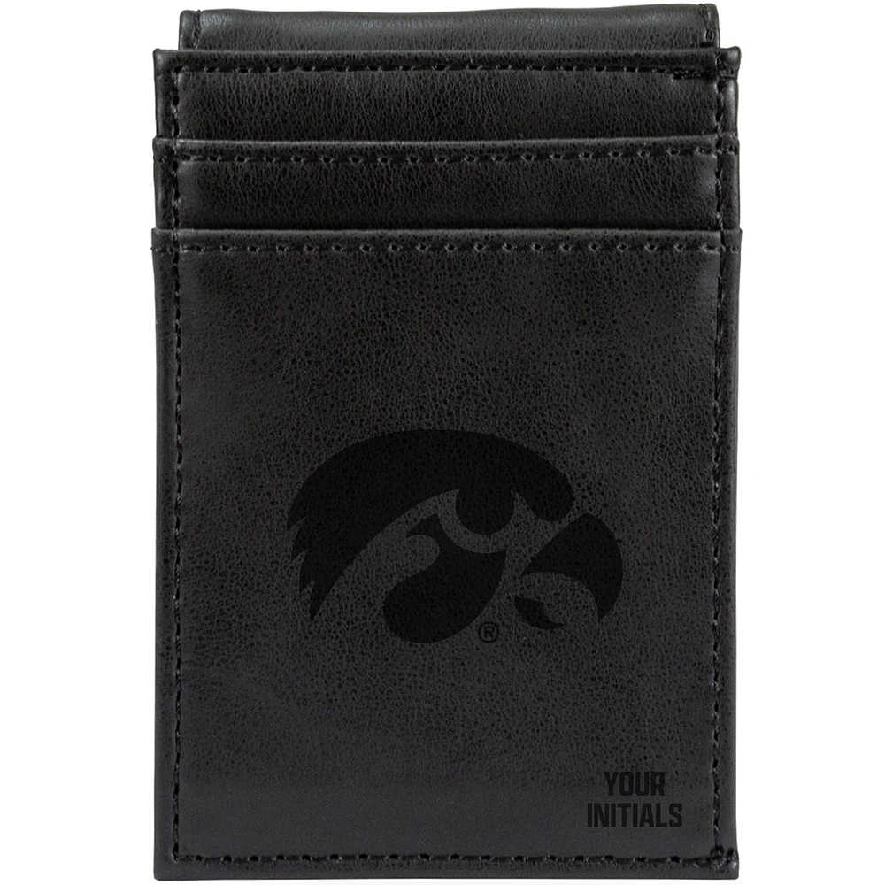 Iowa Hawkeyes Personalized Front Pocket Wallet