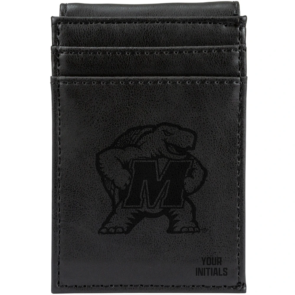 Maryland Terrapins Personalized Front Pocket Wallet