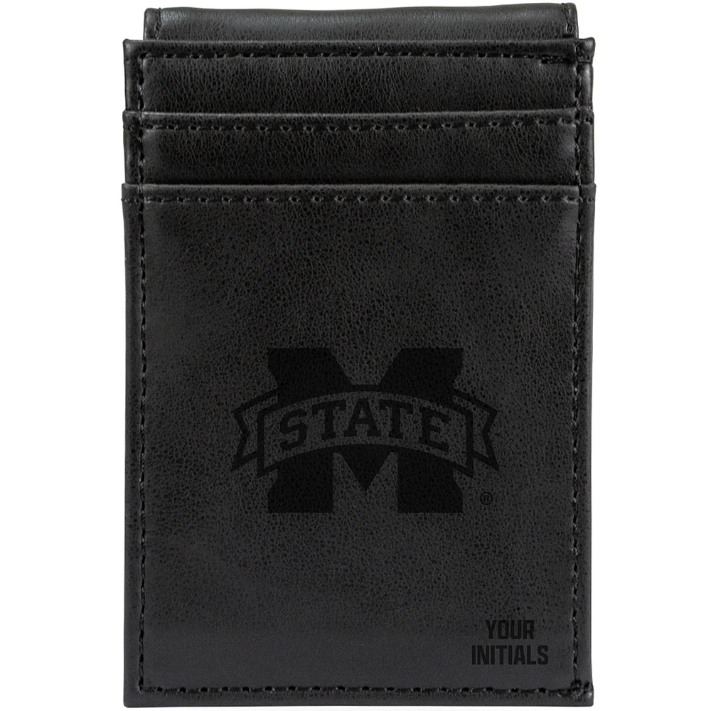 Mississippi State Bulldogs Personalized Front Pocket Wallet