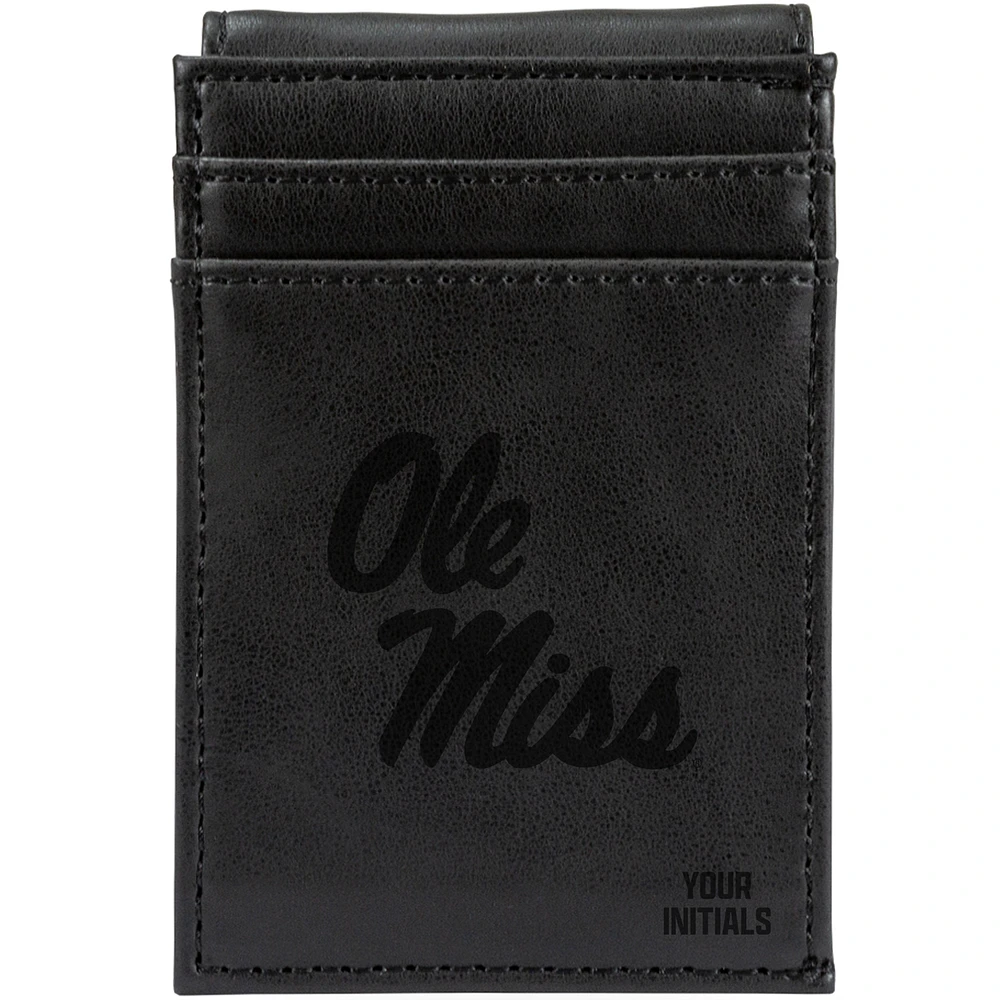 Ole Miss Rebels Personalized Front Pocket Wallet