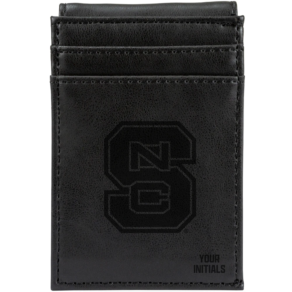 NC State Wolfpack Personalized Front Pocket Wallet