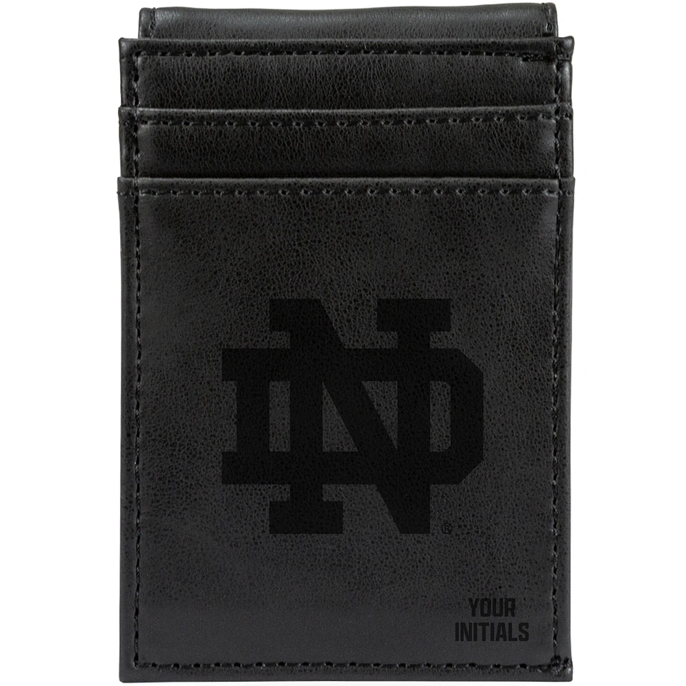 Notre Dame Fighting Irish Personalized Front Pocket Wallet