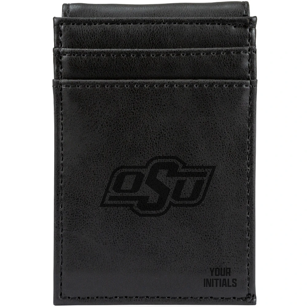 Oklahoma State Cowboys Personalized Front Pocket Wallet