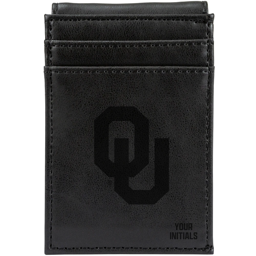 Oklahoma Sooners Personalized Front Pocket Wallet