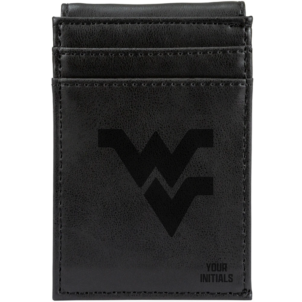 West Virginia Mountaineers Personalized Front Pocket Wallet