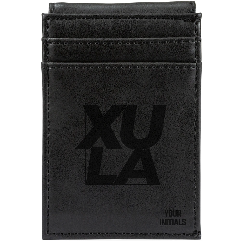 Xavier University of Louisiana Gold Rush Personalized Front Pocket Wallet