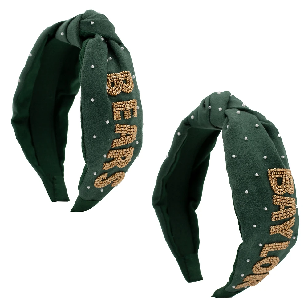 Baylor Bears Beaded Headband