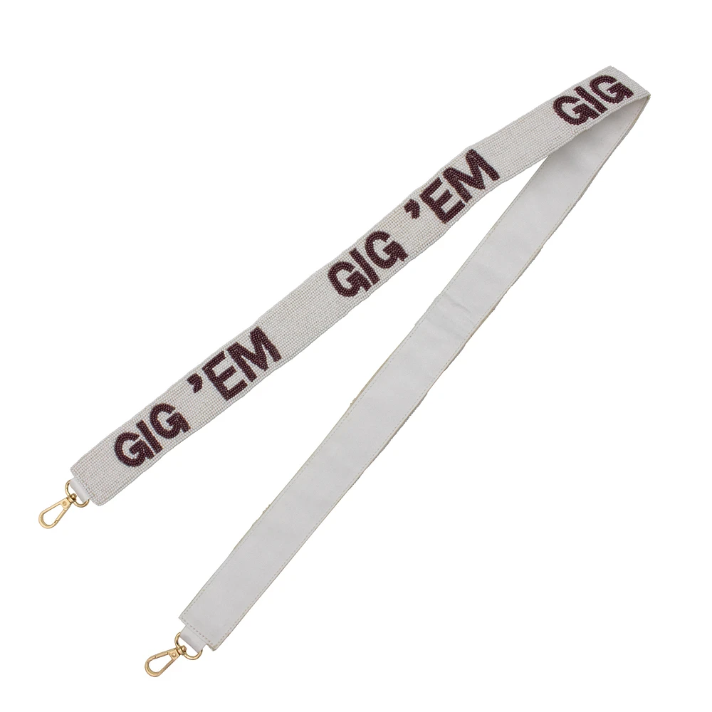 Texas A&M Aggies 45" Collegiate Beaded Strap