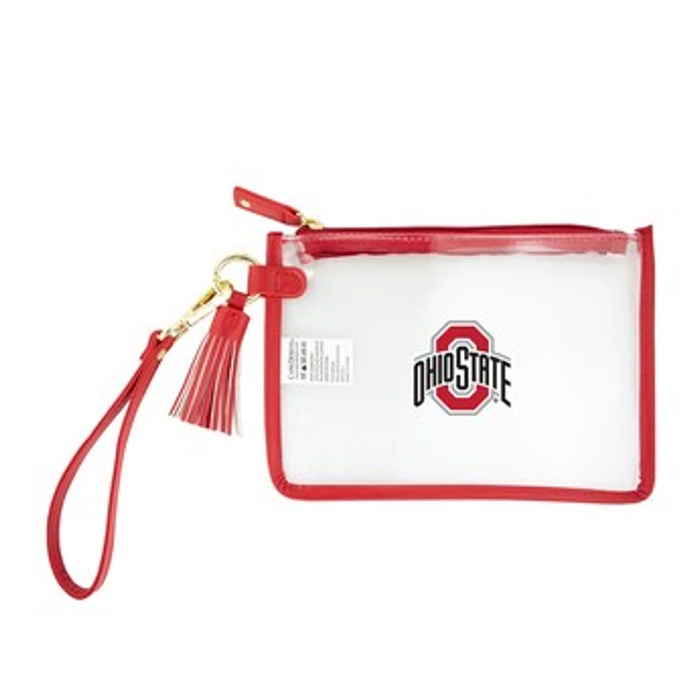 Ohio State Buckeyes Clear Wristlet