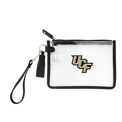UCF Knights Clear Wristlet
