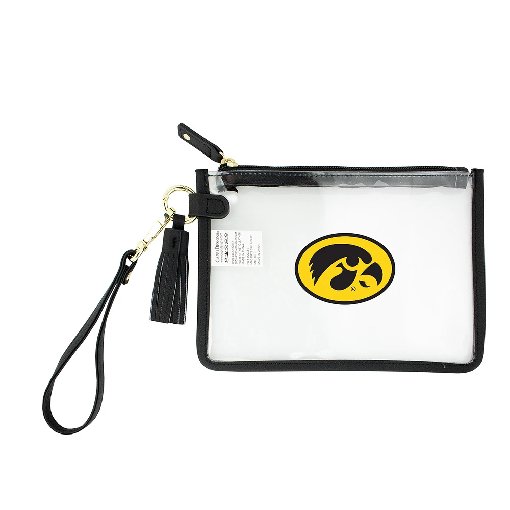 Iowa State Cyclones Clear Wristlet