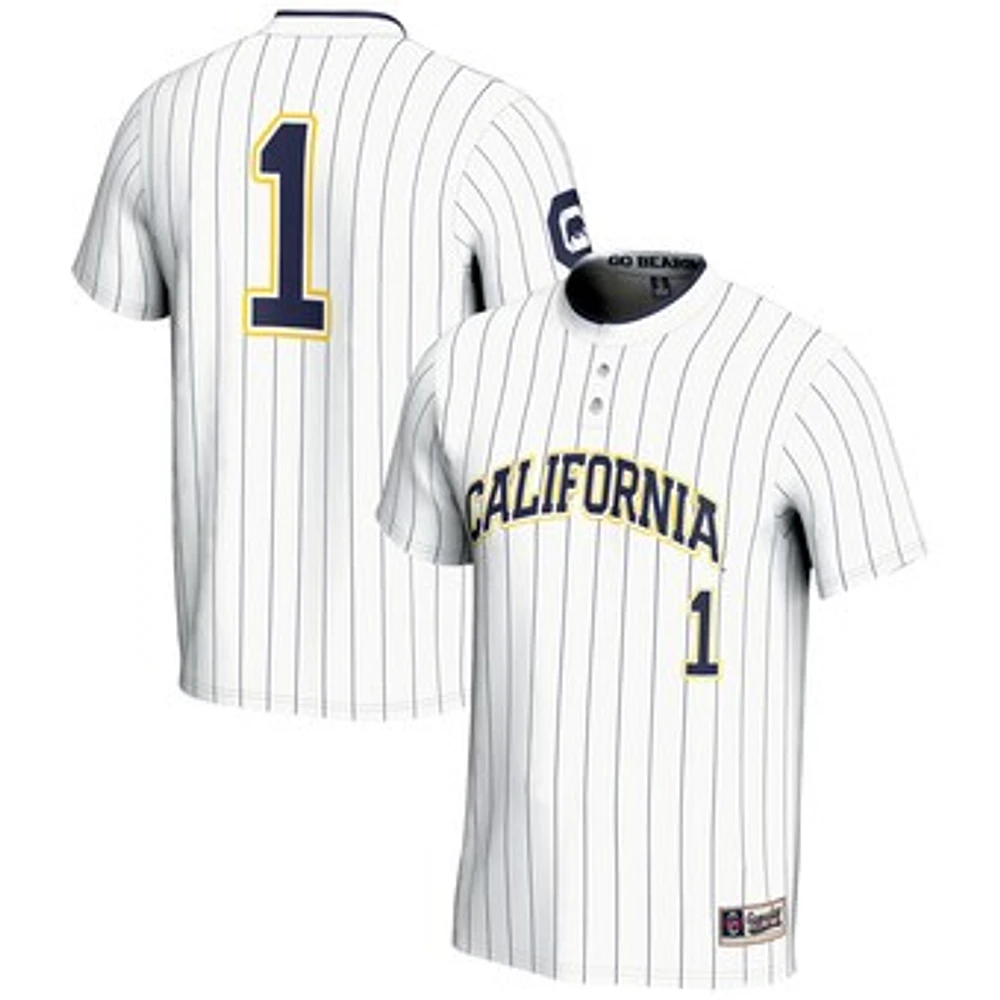 Youth GameDay Greats #1 White Cal Bears Lightweight Softball Jersey
