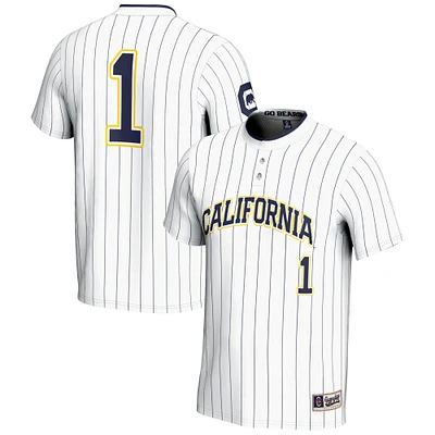Youth GameDay Greats #1 White Cal Bears Lightweight Softball Jersey