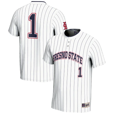 Youth GameDay Greats #1 Fresno State Bulldogs Lightweight Softball Jersey