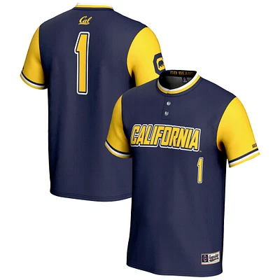 GameDay Greats #1 Navy Cal Bears Lightweight Softball Jersey