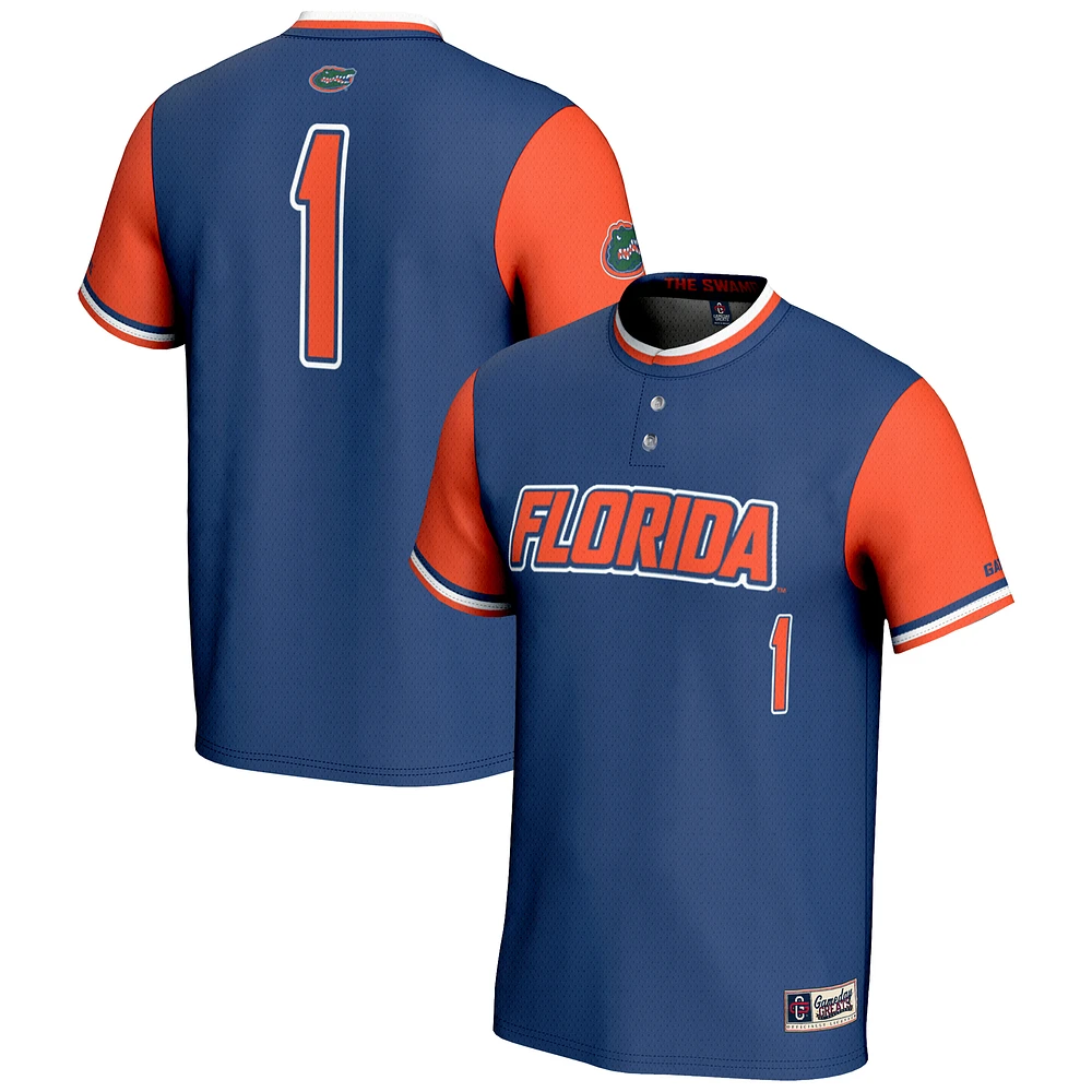 Youth GameDay Greats #1 Royal Florida Gators Lightweight Softball Jersey