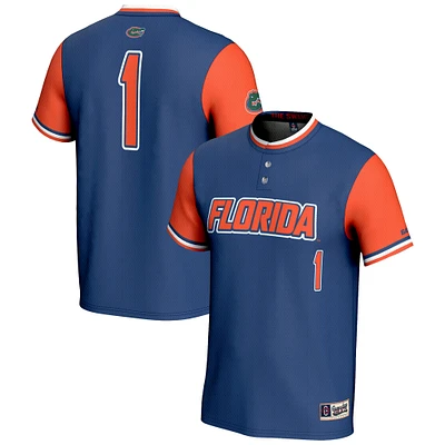 Youth GameDay Greats #1 Royal Florida Gators Lightweight Softball Jersey