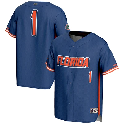 Youth GameDay Greats #1 Royal Florida Gators Lightweight Baseball Jersey