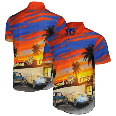 Unisex RSVLTS The Big Lebowski Strikes and Gutters KUNUFLEX Button-Down Shirt