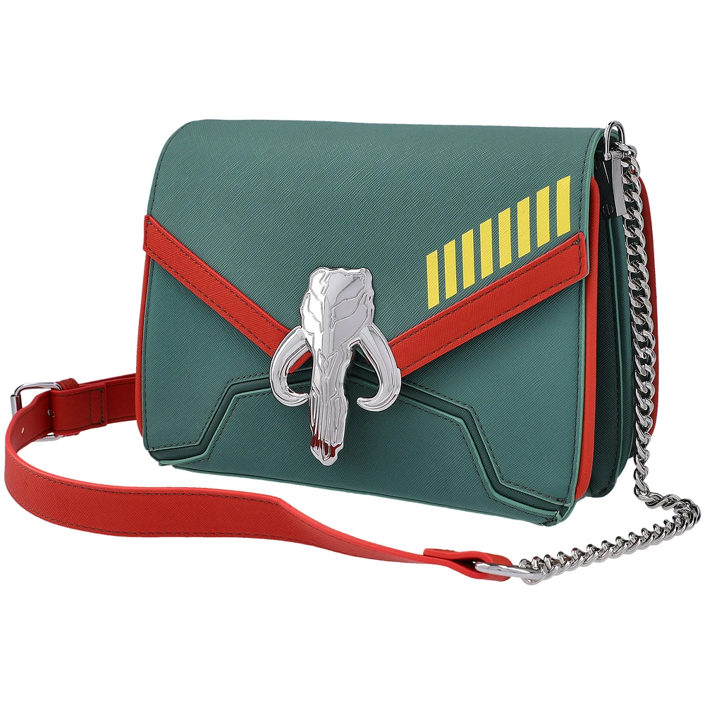 Women's Loungefly The Mandalorian Boba Fett Cosplay Crossbody Bag