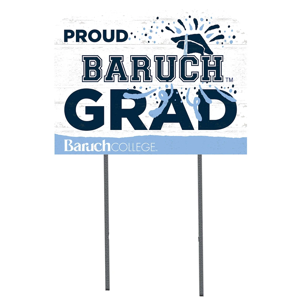 CUNY Baruch College 18" x 24" Proud Graduate Yard Sign