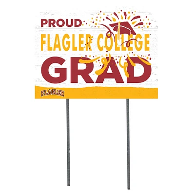 Flagler Saints 18" x 24" Proud Graduate Yard Sign