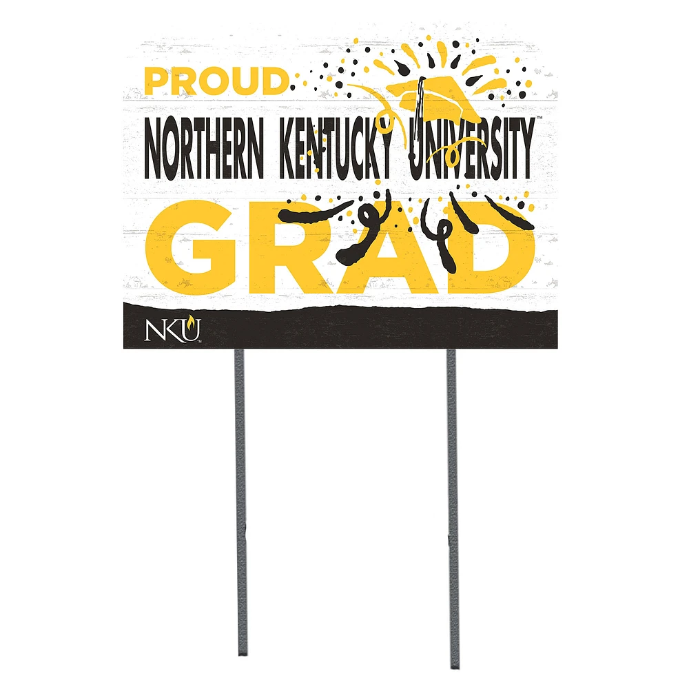 Northern Kentucky University Norse 18" x 24" Proud Graduate Yard Sign