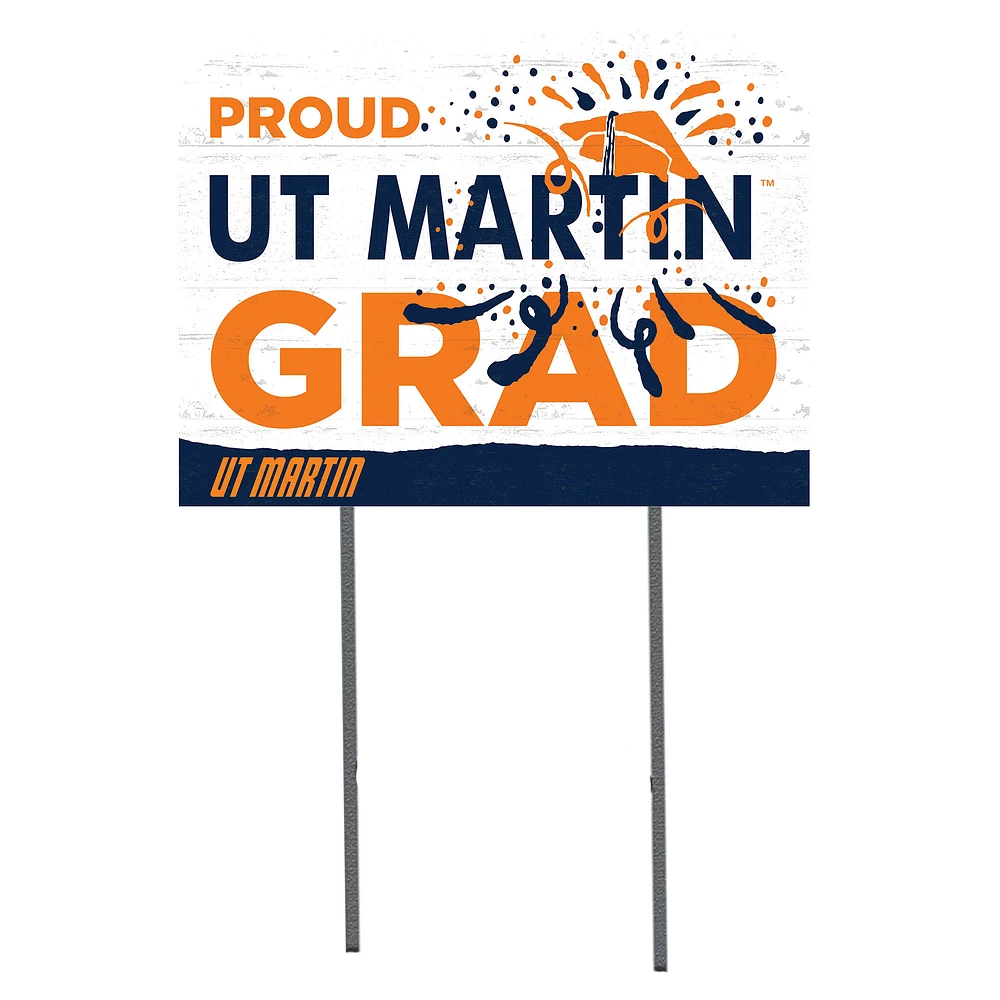 Tennessee-Martin Skyhawks 18" x 24" Proud Graduate Yard Sign