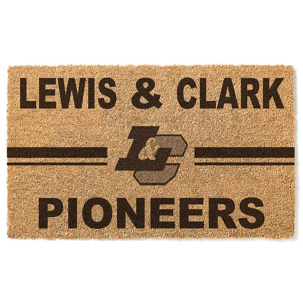 Lewis & Clark College Pioneers 18" x 30" Team Logo Doormat
