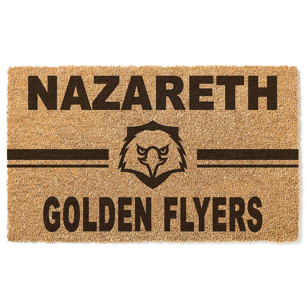 Nazareth University Golden Flyers 18" x 30" Team Logo Doormat