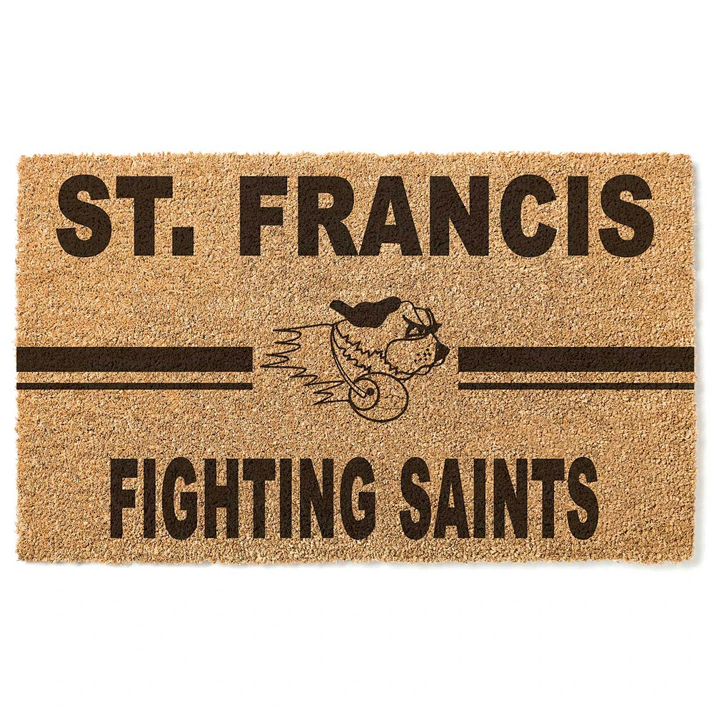 St. Francis Fighting Saints 18" x 30" Team Logo Doormat