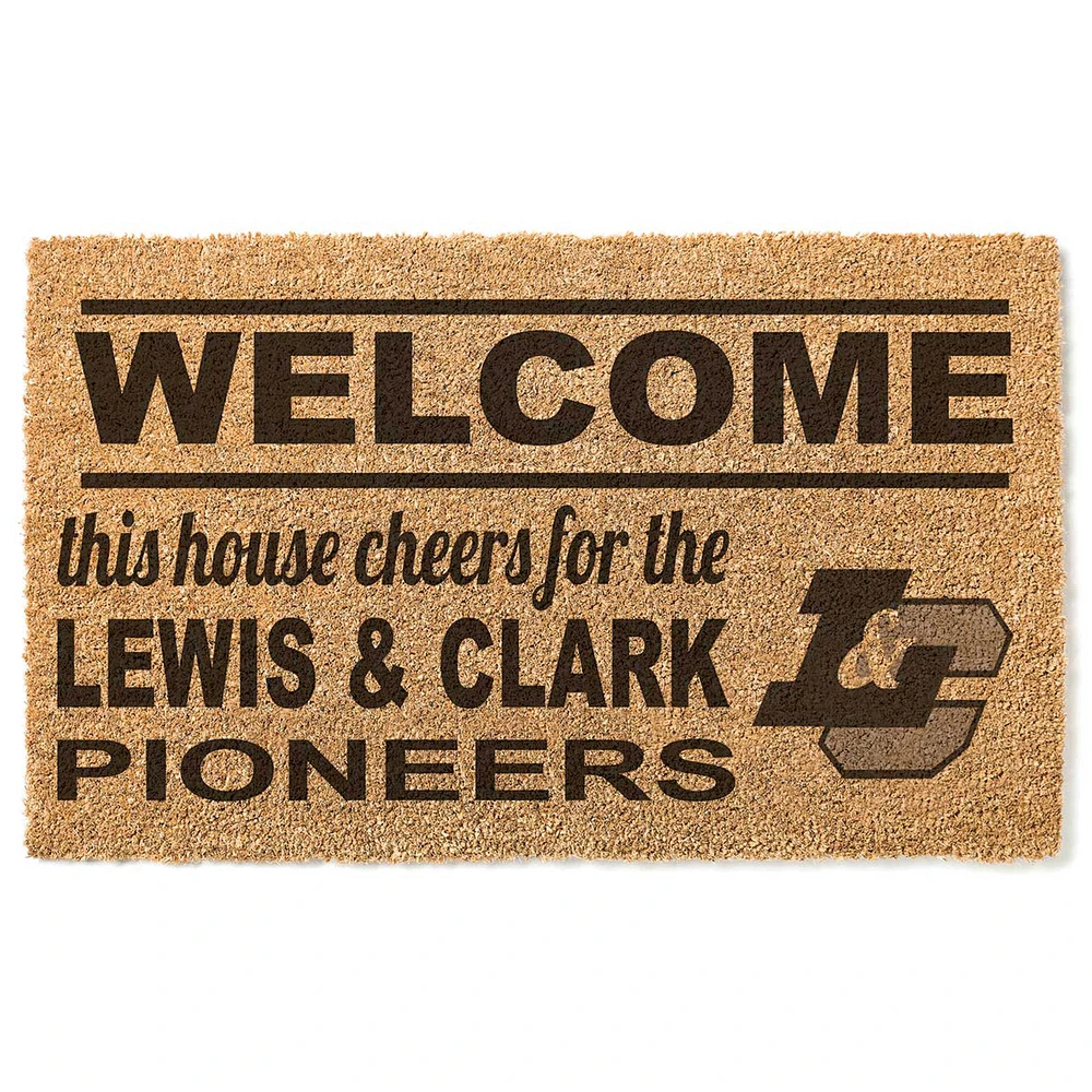 Lewis & Clark College Pioneers 18" x 30" Welcome Doormat