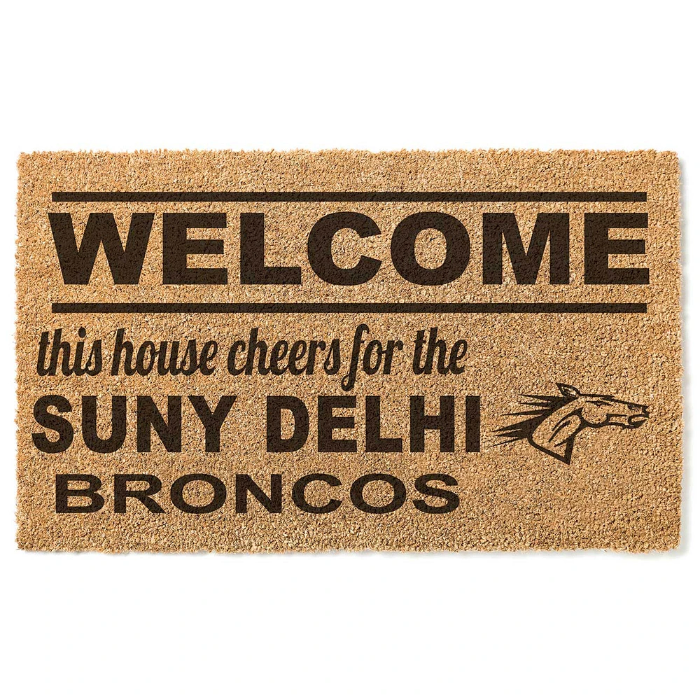 SUNY Delhi Broncos 18" x 30" Welcome Doormat