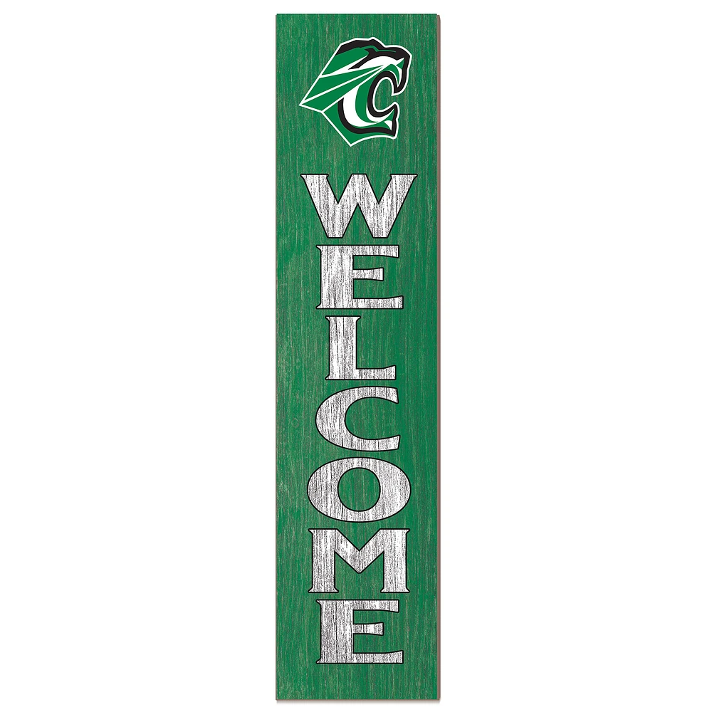 Cuesta College Cougars 12" x 48" Welcome Outdoor Leaner