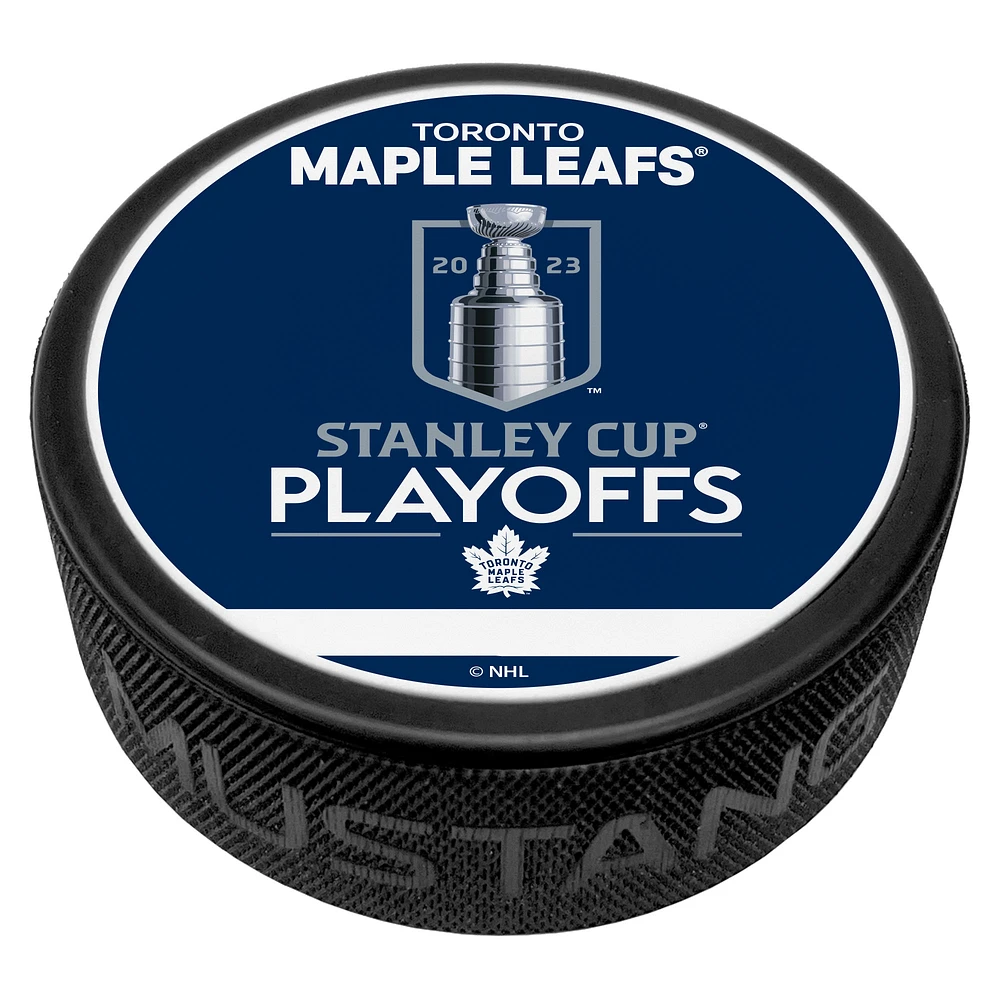 Blue Toronto Maple Leafs 2023 Stanley Cup Playoffs Hockey Puck