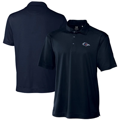 Men's Cutter & Buck Navy UTSA Roadrunners DryTec Genre Textured Solid Polo