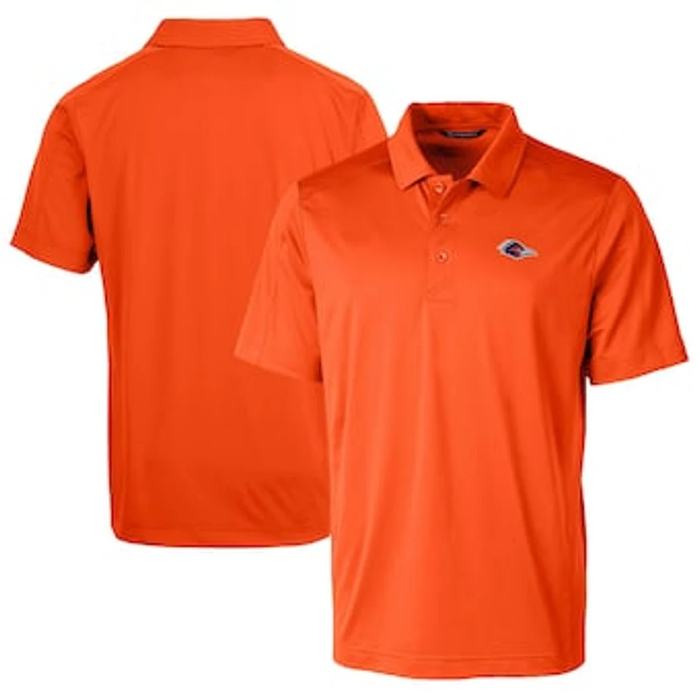 Men's Cutter & Buck Orange UTSA Roadrunners Prospect Textured Stretch DryTec Polo