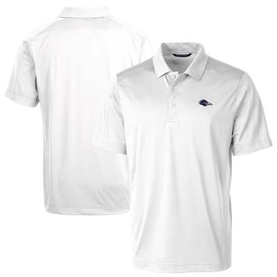 Men's Cutter & Buck White UTSA Roadrunners Prospect Textured Stretch DryTec Polo