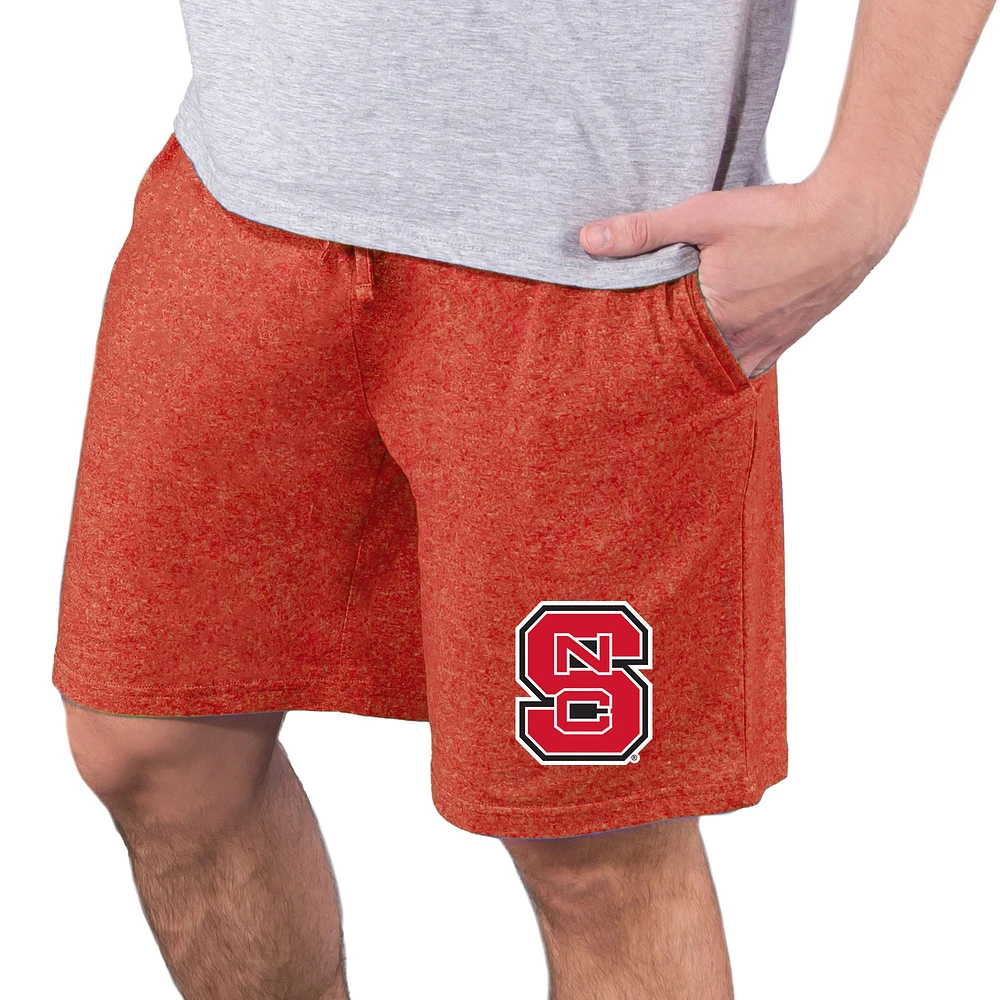 Men's Concepts Sport Red NC State Wolfpack Quest Knit Jam Shorts