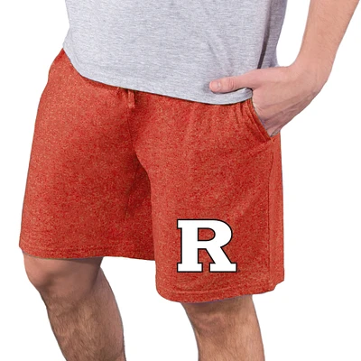 Men's Concepts Sport Scarlet Rutgers Knights Quest Knit Jam Shorts