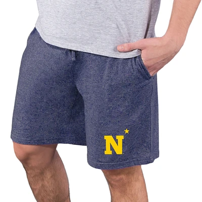 Men's Concepts Sport Navy Midshipmen Quest Knit Jam Shorts