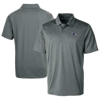 Men's Cutter & Buck Gray UTSA Roadrunners Big Tall Prospect Textured Stretch DryTec Polo