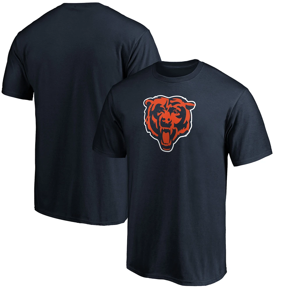Men's Fanatics Navy Chicago Bears Primary Logo T-Shirt