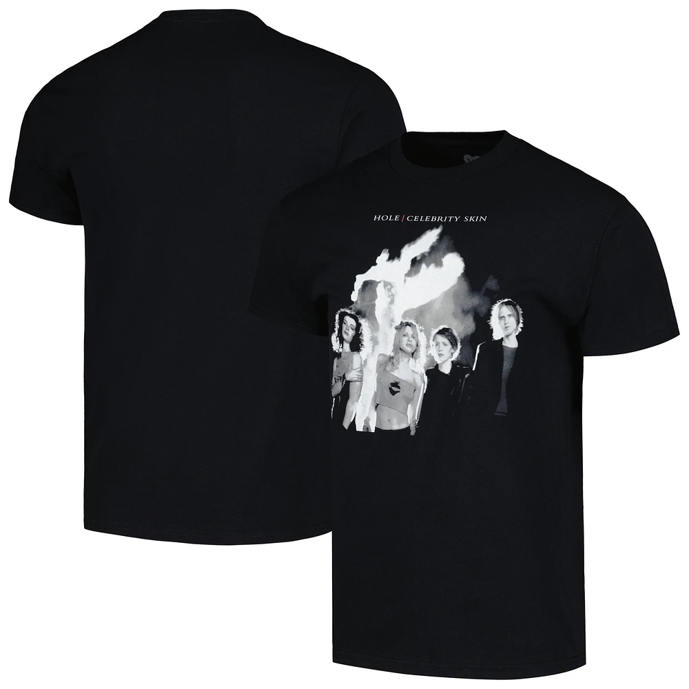 Men's Manhead Merch Black Hole Celebrity Skin Graphic T-Shirt